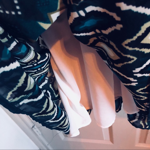 Green Patterned Dress - Picture 5 of 8